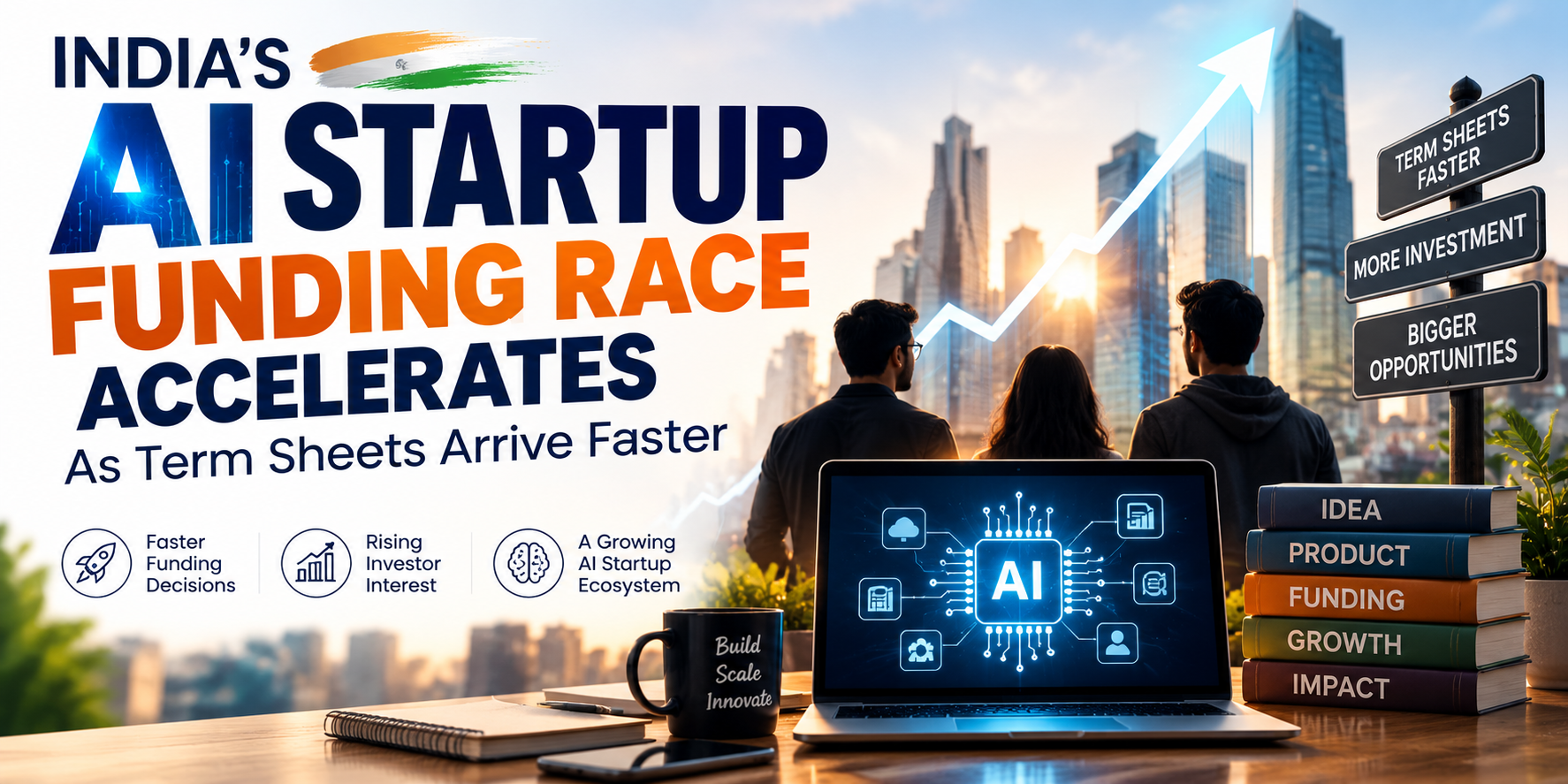 India’s AI Startup Funding Race Accelerates as Term Sheets Arrive Faster India’s AI Startup Funding Race Accelerates as Term Sheets Arrive Faster